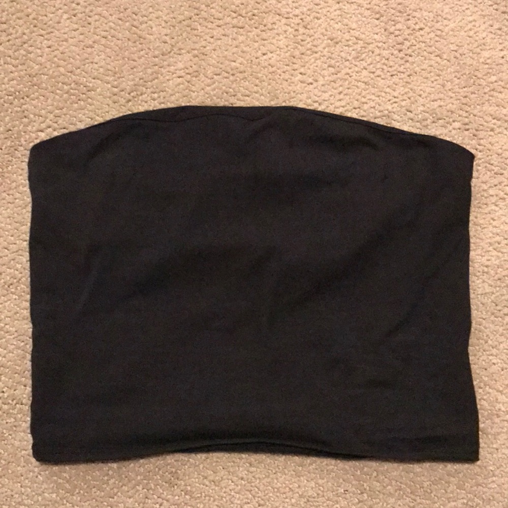 Black tube top